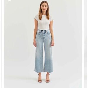 Stylish Light Blue Flare Jeans for Women